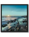 Courtside Market Wall Decor Laguna Light Gallery Framed Stretched Canvas Wall Art