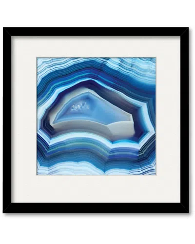Courtside Market Wall Decor Navy Agate Framed Art Print