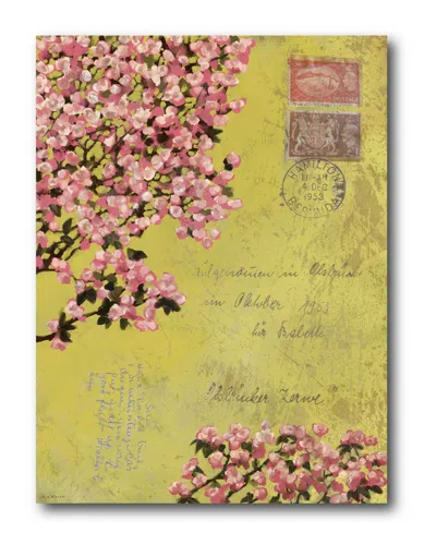 Courtside Market Wall Decor Postage Gold Iii