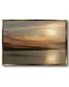 Courtside Market Wall Decor Purple & Gold Gallery Framed Stretched Canvas Wall Art