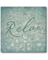 Courtside Market Wall Decor Relax Spa In Multicolor