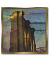 Courtside Market Wall Decor The Brooklyn Bridge Gallery Framed Stretched Canvas Wall Art