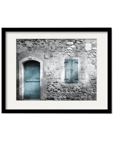 Courtside Market Wall Decor Vintage Facade Framed Art Print