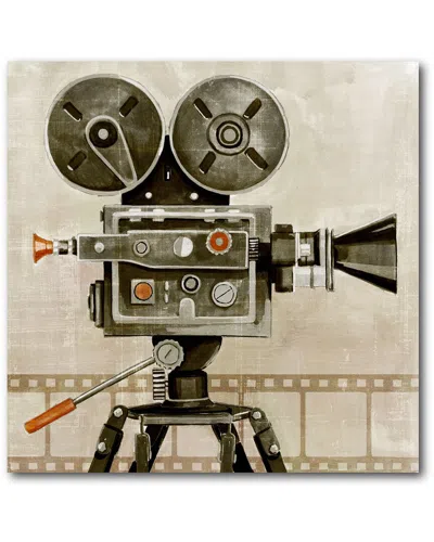 Courtside Market Wall Decor Vintage Reel Ii Canvas Wall Art In Multi