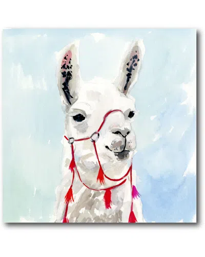Courtside Market Watercolor Llama I