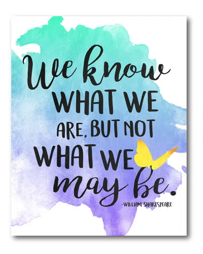 Courtside Market What We Are Gallery-wrapped Canvas Wall Art In Multi