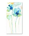Courtside Market Wildflower Blues Ii Canvas Wall Art