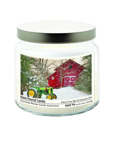 Courtside Market Winter At The Barn Hand-poured Soy Wax Candle In Multi