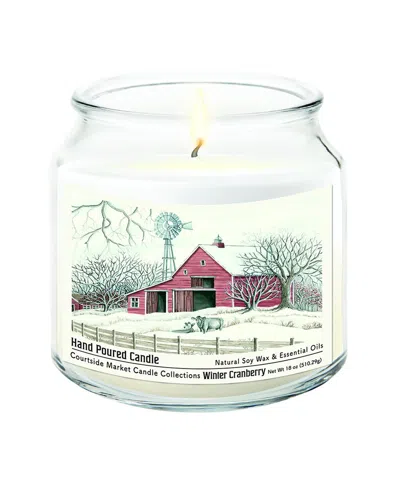 Courtside Market Winter Barn With Mill Candle In Multi