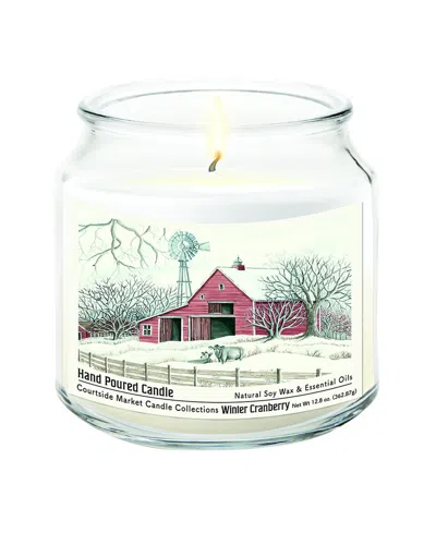 Courtside Market Winter Barn With Mill Hand-poured Soy Wax Candle In Multi