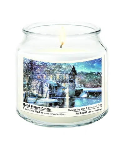Courtside Market Winter Wonderlands Hand-poured Soy Wax Candle In Multi