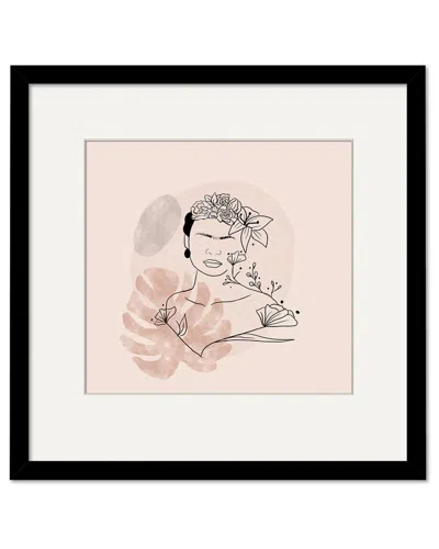 Courtside Market Women Line Freda Ii 18x18in Framed Art