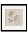 Courtside Market Women Line Tan Beauty Vii 18x18in Framed Art