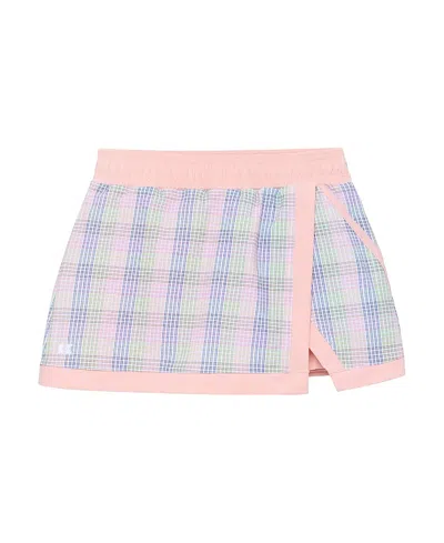 Courtside Kids' Unisex  Retro Court Skort In Pink