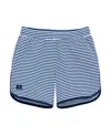 Courtside Kids Retro Super Short In Blue