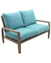Courtyard Casual Avalon Teak Loveseat