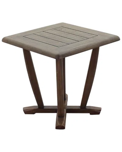 COURTYARD CASUAL COURTYARD CASUAL AVALON TEAK SQUARE END TABLE