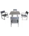 COURTYARD CASUAL COURTYARD CASUAL BAY SIDE OUTDOOR SQUARE DINING TABLE