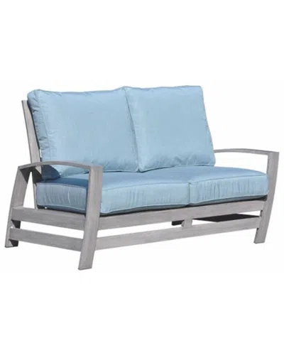 COURTYARD CASUAL COURTYARD CASUAL CABO ALUMINUM LOVESEAT