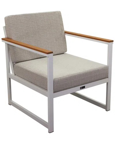 Courtyard Casual Catalina Club Chair In Gray