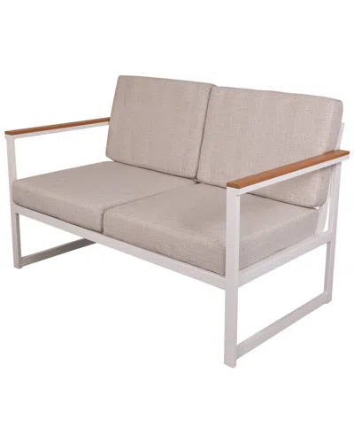 Courtyard Casual Catalina Loveseat In Gray