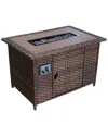 Courtyard Casual Costa Mesa Fire Pit In Brown