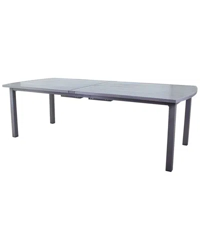 COURTYARD CASUAL CREATIVE OUTDOOR PRODUCTS COURTYARD CASUAL CABO ALUMINUM 87IN /108IN EXTENSION DINING TABLE