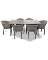 Courtyard Casual Osborne Outdoor 7pc Dining Set