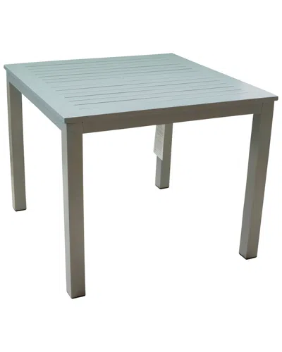 Courtyard Casual Skyline Outdoor Square Dining Table In Blue
