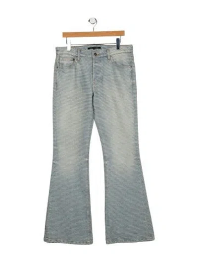 Pre-owned Cout De La Liberte Bootcut Jeans In Blue