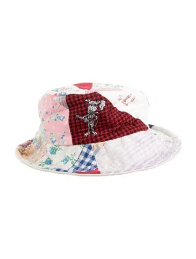 Pre-owned Cout De La Liberte Bucket Hat W/tags In Pink