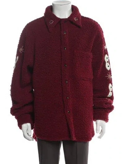 Pre-owned Cout De La Liberte Jacket In Red