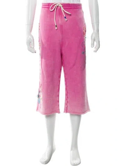 Pre-owned Cout De La Liberte Jogger Shorts In Pink