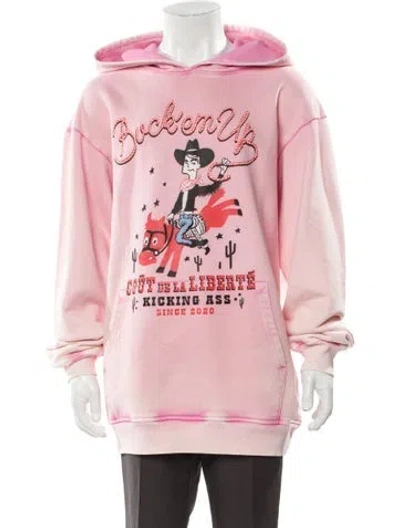 Pre-owned Cout De La Liberte Killian Buck"en Heavy French Terry Ls Hoodie W/ Tags In Multi