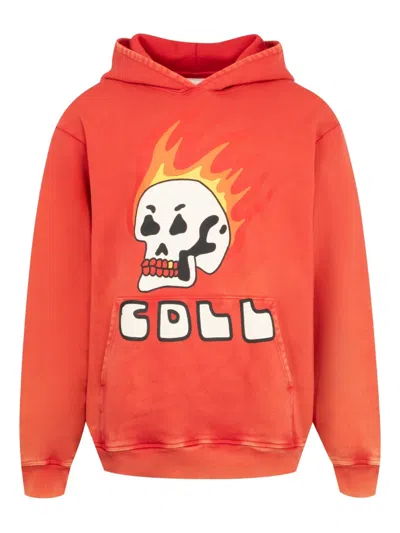 Cout De La Liberte Killian Fire-skull Hoodie In 红色
