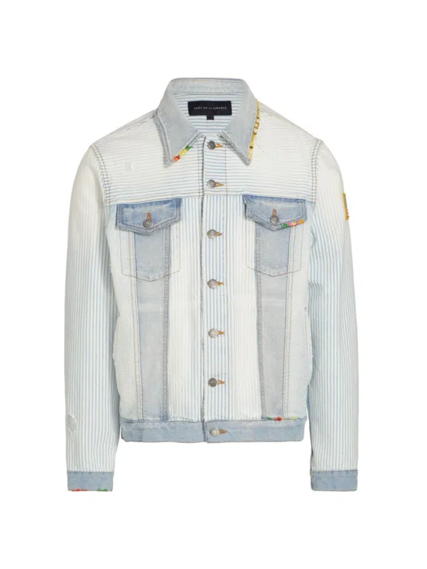 COÛT DE LA LIBERTÉ Blue Johnny Psycho Denim Jacket