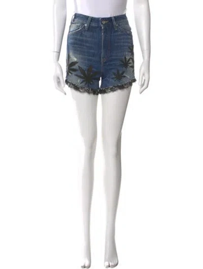 Pre-owned Cout De La Liberte Mini Shorts In Blue