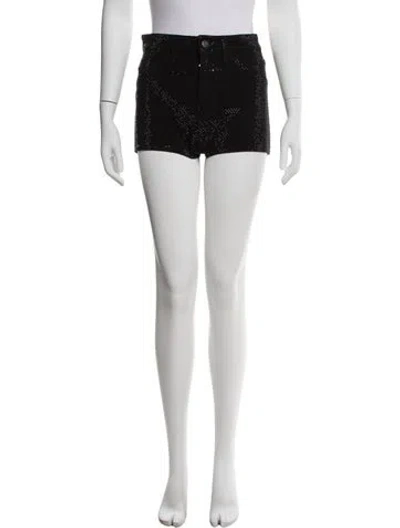 Pre-owned Cout De La Liberte Mini Shorts W/ Tags In Black