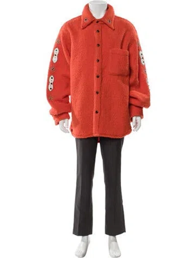 Pre-owned Cout De La Liberte Overcoat W/ Tags In Orange