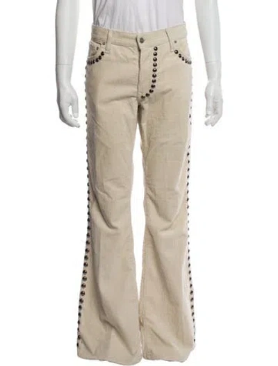 Pre-owned Cout De La Liberte Pants In Neutral
