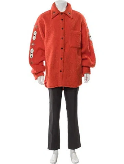 Pre-owned Cout De La Liberte Parka W/ Tags In Orange