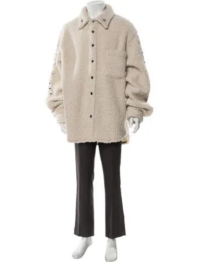 Pre-owned Cout De La Liberte Plaid Print Parka In Neutral