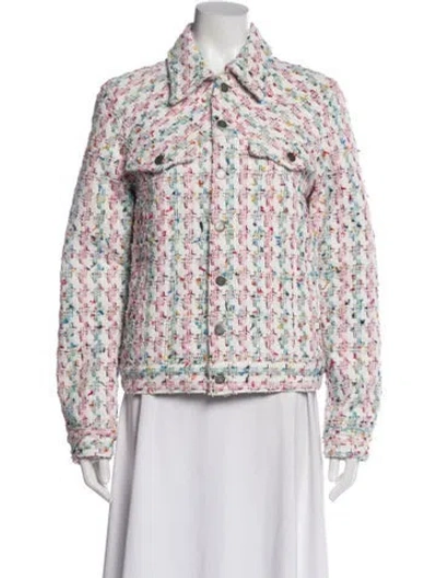 Pre-owned Cout De La Liberte Printed Jacket W/ Tags In Multi