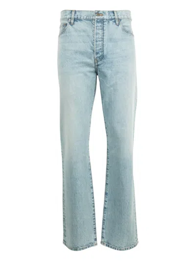 Cout De La Liberte Rafa Crispy Jeans In 蓝色