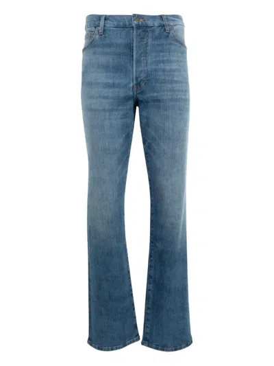 Cout De La Liberte Rafa Straight-leg Jeans In 蓝色