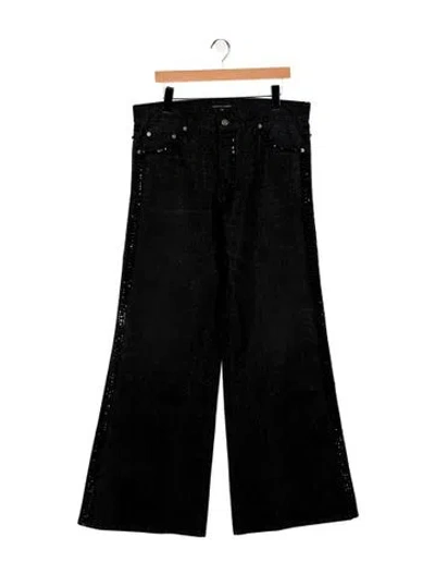 Pre-owned Cout De La Liberte Relaxed Fit Jeans W/ Tags In Black