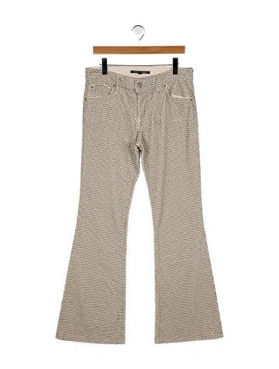 Pre-owned Cout De La Liberte Straight-leg Jeans W/ Tags In Neutral