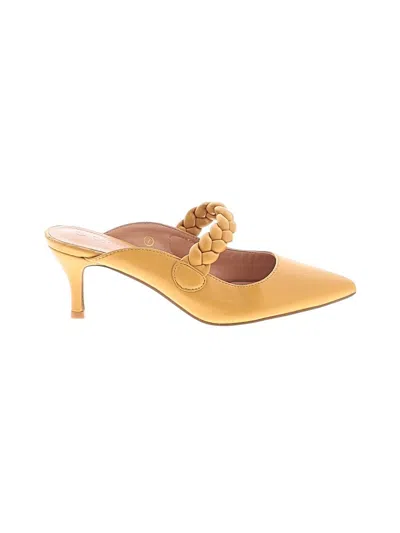 Pre-owned Coutgo Mule/clog In Yellow