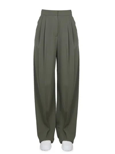 Coutr.com Alexander Mcqueen Wide Leg Trousers In Green