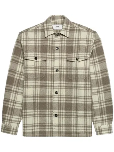 Coutr.com Ami Paris Checked Shirt - Men In Multi